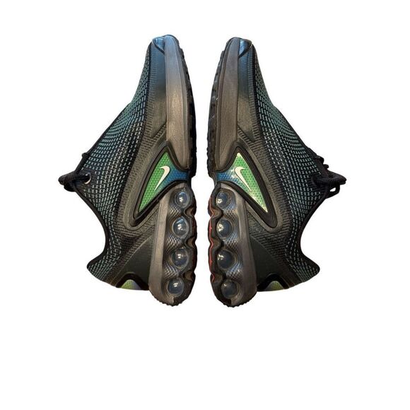 Nike Air Max Dn - US 5Y- Trainers Black Cobalt Green White Sneakers Shoes - Picture 7 of 8
